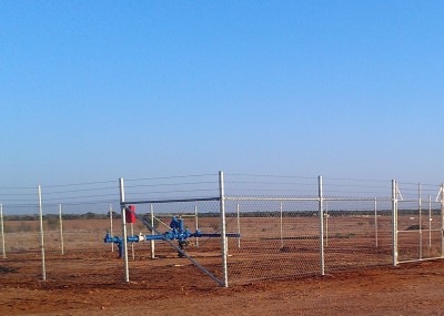 New bore at Muttaburra Centre of Qld