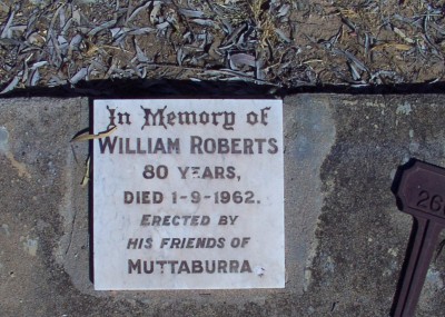 William Roberts  - 01/09/1962