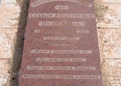 Charles 'Gus' Dickson 11/12/1909 - 15/05/1961