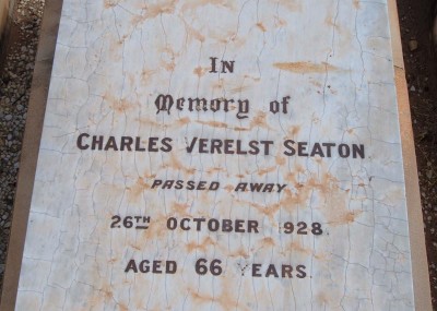 Charles Seaton  - 26/10/1928