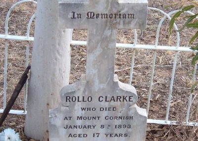 Rowland 'Rollo' Clarke  - 08/01/1893