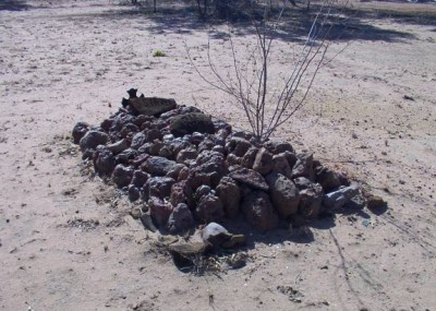 Old stone grave