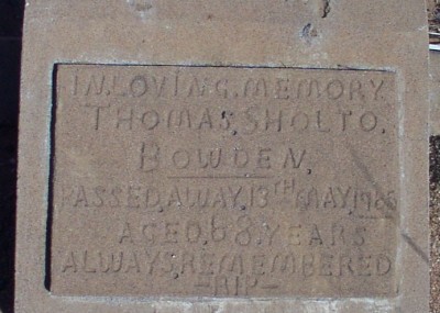 Thomas Bowden 16/11/1895 - 12/05/1965