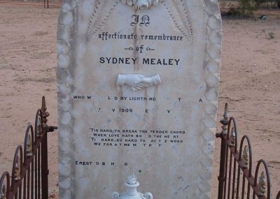 Sydney Mealey  - 21/11/1909